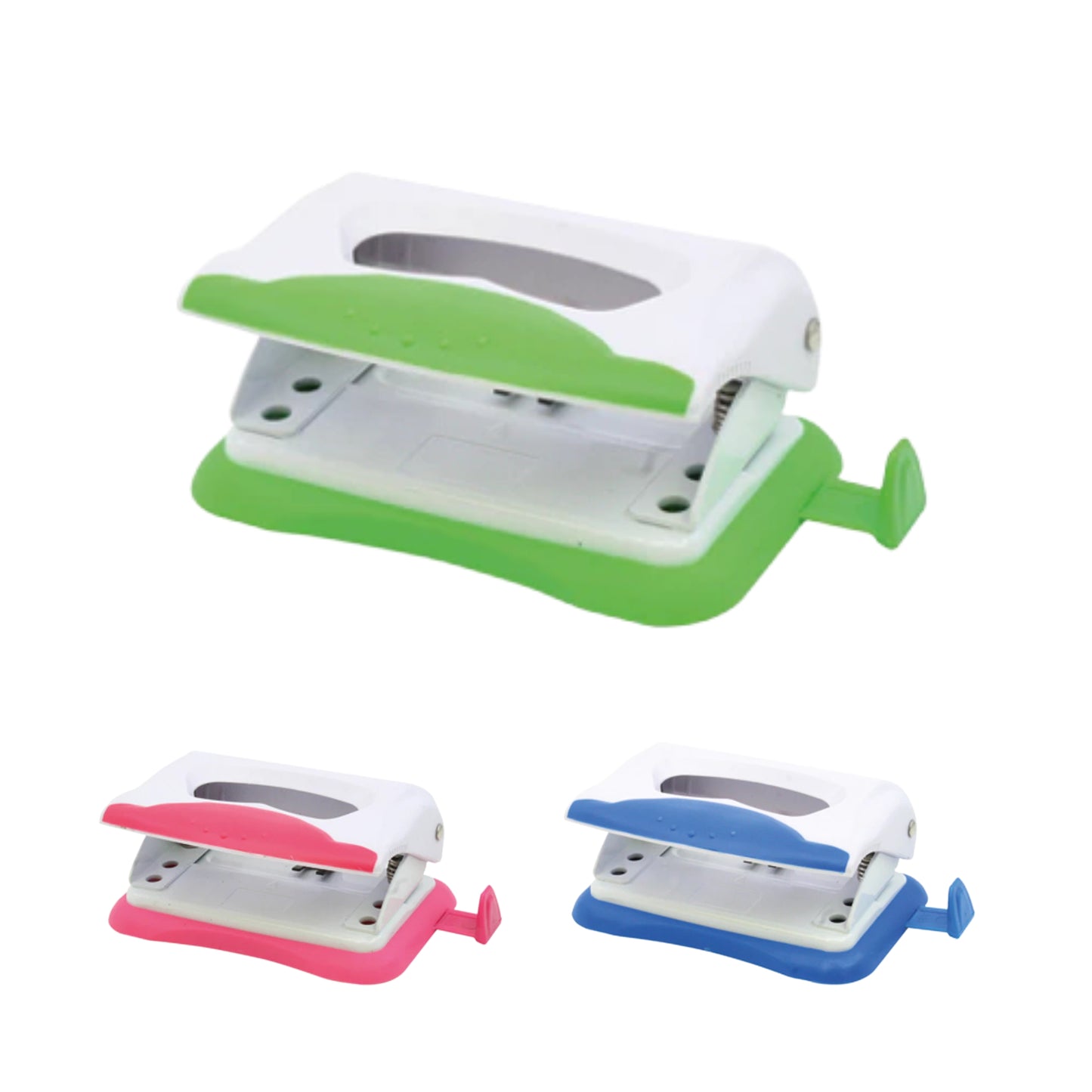 Perforateur de Bureau Compact 11 × 5 cm – Barre d’Arrêt
