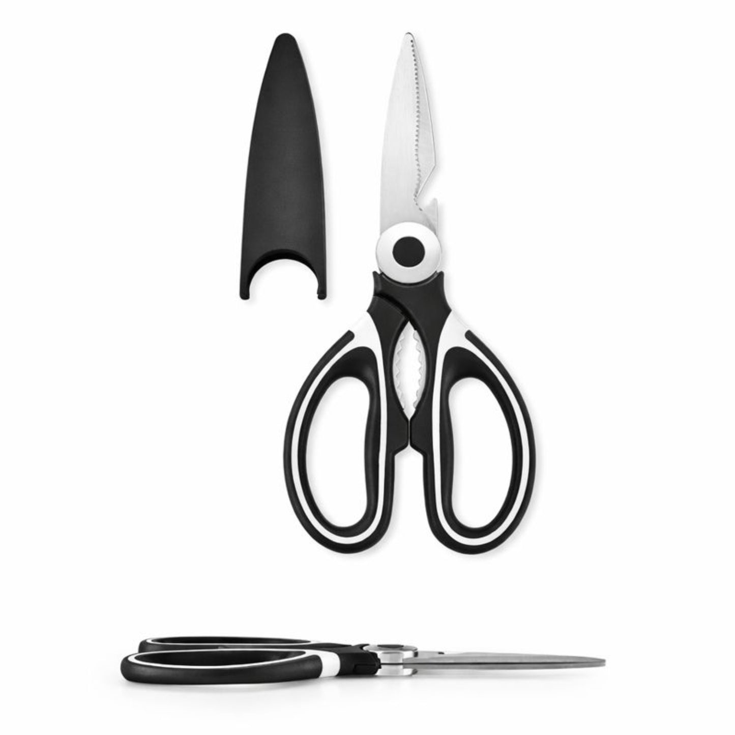 Ciseaux de Cuisine Multifonctions 19 cm avec Étui