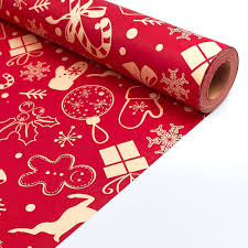 Rouleau de Papier Cadeau Noël – 2 m x 70 cm