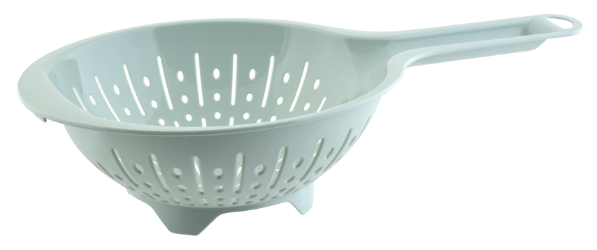 Scolapasta compatto da cucina con manico – Dimensioni 16 cm – Plastica alimentare leggera e resistente