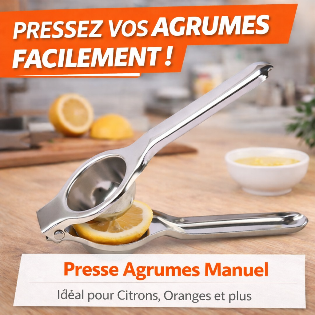 Presse-Agrumes Manuel en Métal
