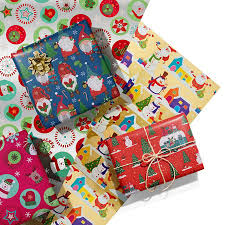 Rouleau de Papier Cadeau Noël – 2 m x 70 cm