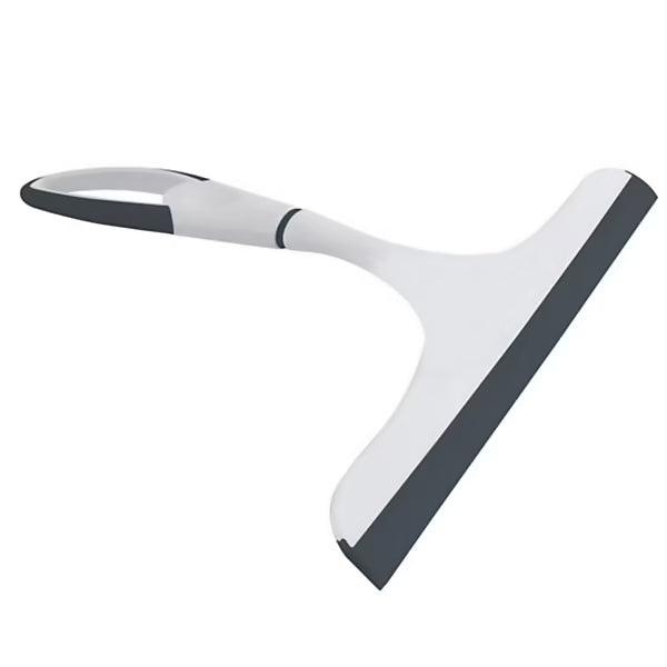 Tergivetro multifunzionale per la pulizia – Manico ergonomico e in silicone – Per finestre, doccia, piastrelle (24,5 cm)