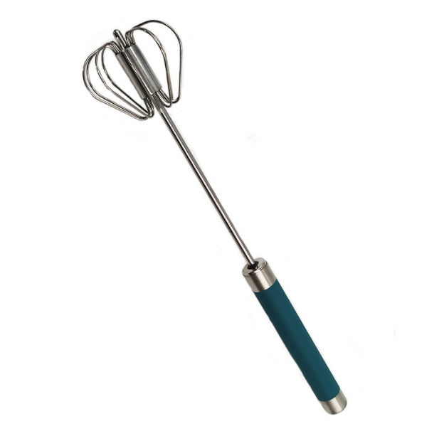Frusta rotante automatica da 35 cm – Mixer manuale in acciaio inossidabile – Miscelazione senza sforzo